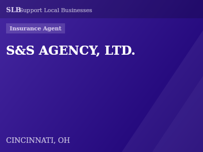 S&S AGENCY, LTD. — Insurance Agent in CINCINNATI, OH