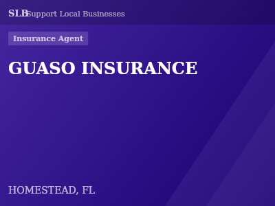GUASO INSURANCE — Insurance Agent in HOMESTEAD, FL
