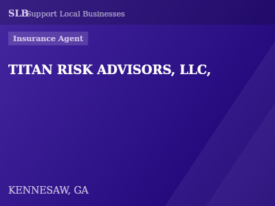 TITAN RISK ADVISORS, LLC, — Insurance Agent in KENNESAW, GA