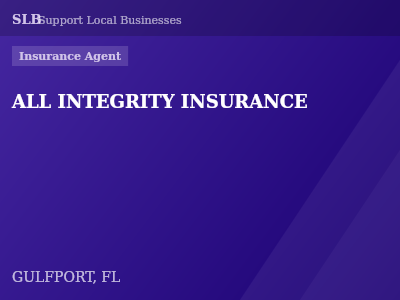 ALL INTEGRITY INSURANCE — Insurance Agent in GULFPORT, FL