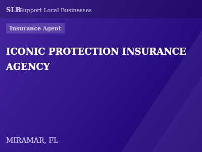 ICONIC PROTECTION INSURANCE AGENCY — Insurance Agent in MIRAMAR, FL