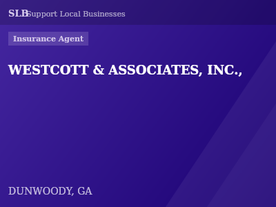 WESTCOTT & ASSOCIATES, INC., — Insurance Agent in DUNWOODY, GA
