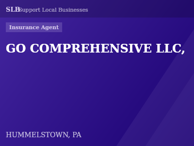GO COMPREHENSIVE LLC, — Insurance Agent in HUMMELSTOWN, PA