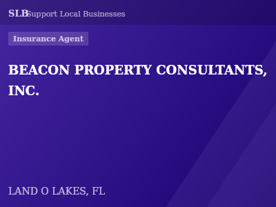BEACON PROPERTY CONSULTANTS, INC. — Insurance Agent in LAND O LAKES, FL