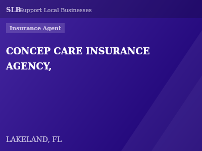 CONCEP CARE INSURANCE AGENCY, — Insurance Agent in LAKELAND, FL