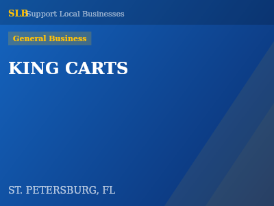 KING CARTS — General Business in ST. PETERSBURG, FL