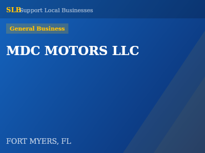MDC MOTORS LLC — General Business in FORT MYERS, FL