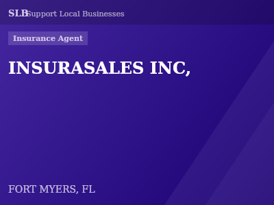 INSURASALES INC, — Insurance Agent in FORT MYERS, FL