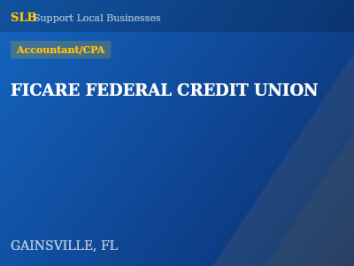 FICARE FEDERAL CREDIT UNION — Accountant/CPA in GAINSVILLE, FL
