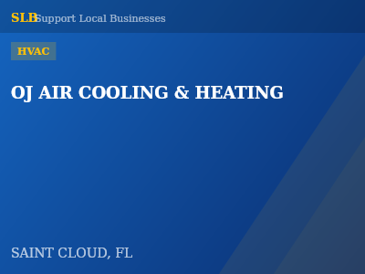 OJ AIR COOLING & HEATING — HVAC in SAINT CLOUD, FL