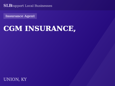 CGM INSURANCE, — Insurance Agent in UNION, KY