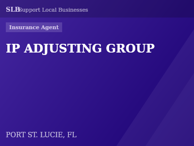 IP ADJUSTING GROUP — Insurance Agent in PORT ST. LUCIE, FL
