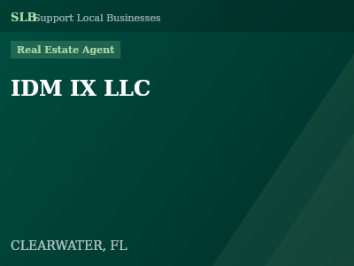 IDM IX LLC — Real Estate Agent in CLEARWATER, FL