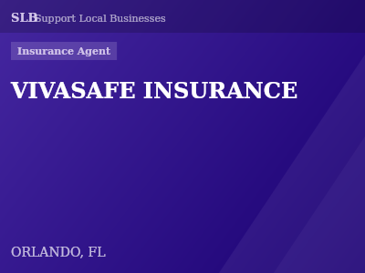 VIVASAFE INSURANCE — Insurance Agent in ORLANDO, FL