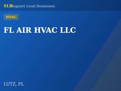 FL AIR HVAC LLC — HVAC in LUTZ, FL