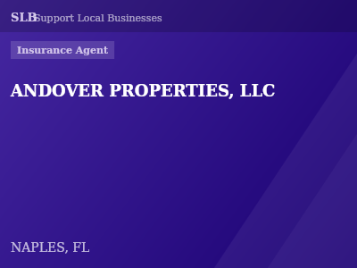 ANDOVER PROPERTIES, LLC — Insurance Agent in NAPLES, FL