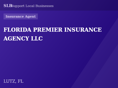 FLORIDA PREMIER INSURANCE AGENCY LLC — Insurance Agent in LUTZ, FL