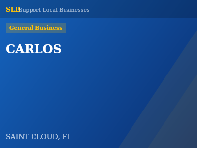 CARLOS — General Business in SAINT CLOUD, FL
