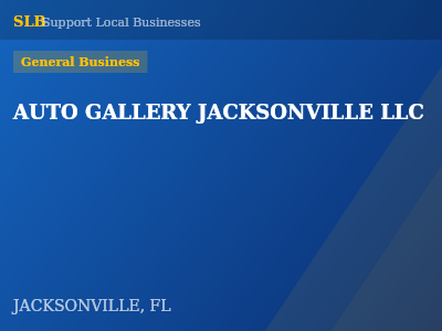 AUTO GALLERY JACKSONVILLE LLC — General Business in JACKSONVILLE, FL