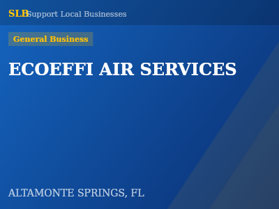 ECOEFFI AIR SERVICES — General Business in ALTAMONTE SPRINGS, FL