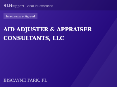 AID ADJUSTER & APPRAISER CONSULTANTS, LLC — Insurance Agent in BISCAYNE PARK, FL