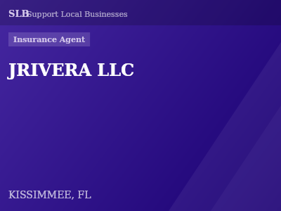 JRIVERA LLC — Insurance Agent in KISSIMMEE, FL
