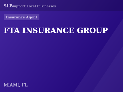 FTA INSURANCE GROUP — Insurance Agent in MIAMI, FL