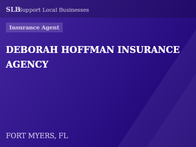 DEBORAH HOFFMAN INSURANCE AGENCY — Insurance Agent in FORT MYERS, FL