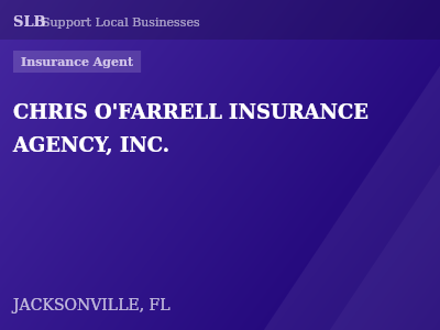 CHRIS O'FARRELL INSURANCE AGENCY, INC. — Insurance Agent in JACKSONVILLE, FL