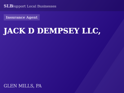 JACK D DEMPSEY LLC, — Insurance Agent in GLEN MILLS, PA
