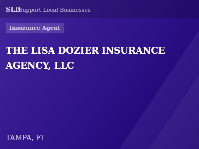 THE LISA DOZIER INSURANCE AGENCY, LLC — Insurance Agent in TAMPA, FL