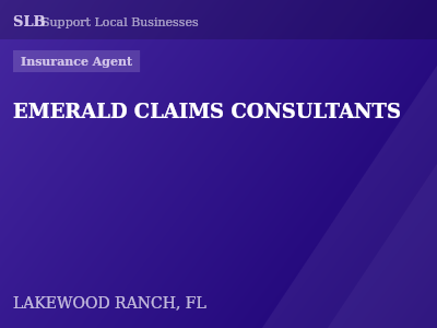 EMERALD CLAIMS CONSULTANTS — Insurance Agent in LAKEWOOD RANCH, FL