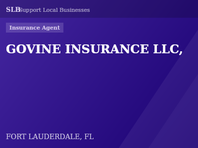 GOVINE INSURANCE LLC, — Insurance Agent in FORT LAUDERDALE, FL