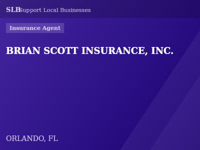 BRIAN SCOTT INSURANCE, INC. — Insurance Agent in ORLANDO, FL