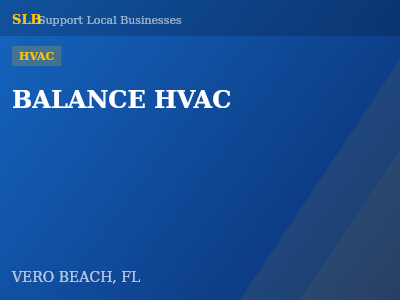 BALANCE HVAC — HVAC in VERO BEACH, FL