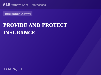 PROVIDE AND PROTECT INSURANCE — Insurance Agent in TAMPA, FL