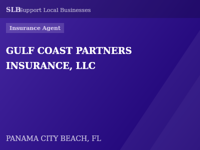 GULF COAST PARTNERS INSURANCE, LLC — Insurance Agent in PANAMA CITY BEACH, FL