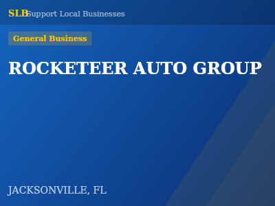 ROCKETEER AUTO GROUP — General Business in JACKSONVILLE, FL