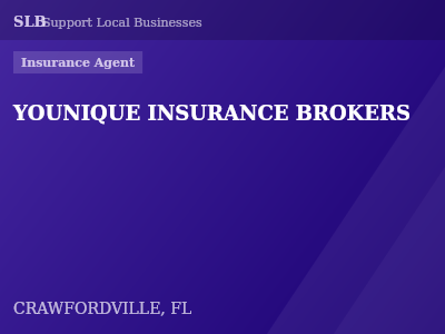 YOUNIQUE INSURANCE BROKERS — Insurance Agent in CRAWFORDVILLE, FL