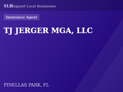 TJ JERGER MGA, LLC — Insurance Agent in PINELLAS PARK, FL