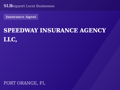 SPEEDWAY INSURANCE AGENCY LLC, — Insurance Agent in PORT ORANGE, FL