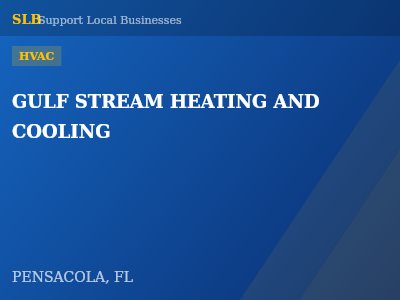 GULF STREAM HEATING AND COOLING — HVAC in PENSACOLA, FL