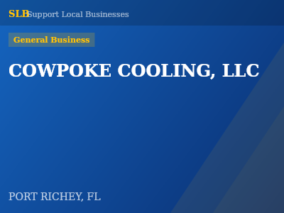 COWPOKE COOLING, LLC — General Business in PORT RICHEY, FL