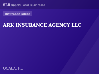 ARK INSURANCE AGENCY LLC — Insurance Agent in OCALA, FL