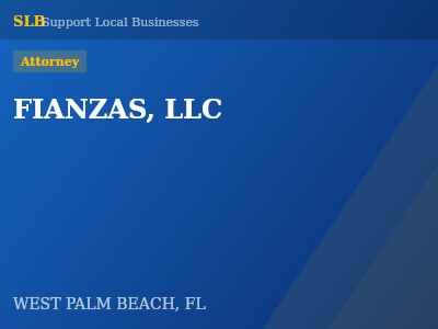 FIANZAS, LLC — Attorney in WEST PALM BEACH, FL