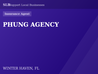 PHUNG AGENCY — Insurance Agent in WINTER HAVEN, FL