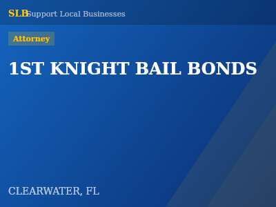 1ST KNIGHT BAIL BONDS — Attorney in CLEARWATER, FL