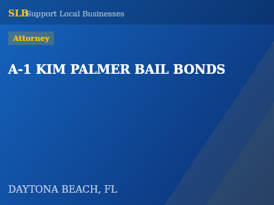 A-1 KIM PALMER BAIL BONDS — Attorney in DAYTONA BEACH, FL
