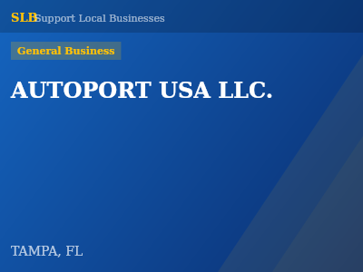 AUTOPORT USA LLC. — General Business in TAMPA, FL