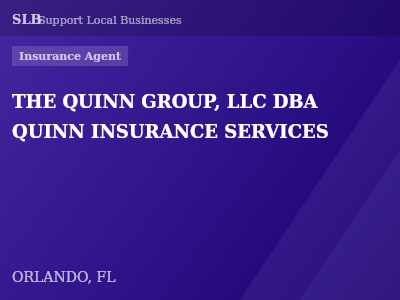 THE QUINN GROUP, LLC DBA QUINN INSURANCE SERVICES — Insurance Agent in ORLANDO, FL